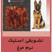 تشويقي سگ – استيک نرم مرغ 100g