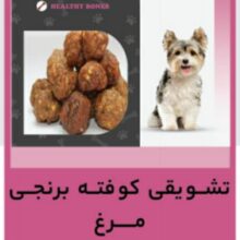 تشويقي سگ – کوفته برنجي گوشت مرغ 100g