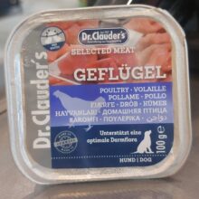 ووم سگ با طمع مرغ دکترکلادرز 100g