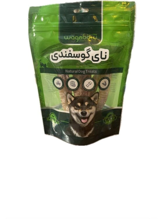 تشويقي سگ – ناي گوسفند 50گرم